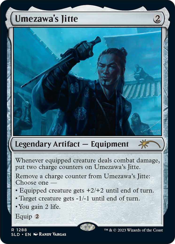 Umezawa's Jitte (SLD-1288) - [Secret Lair Drop] Foil - Trinity Hobby
