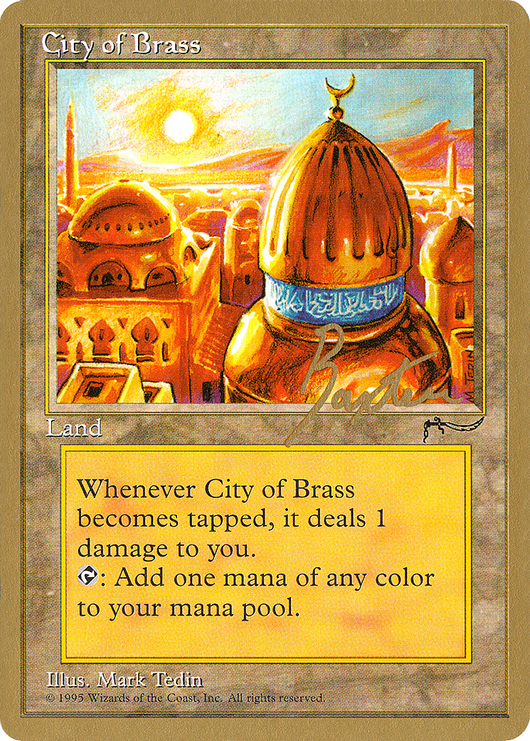 City of Brass (George Baxter) [Pro Tour Collector Set] - Trinity Hobby