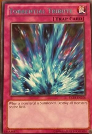 Torrential Tribute (Blue) [DL18-EN016] - Duelist League Promo Unlimited - Rare - Trinity Hobby