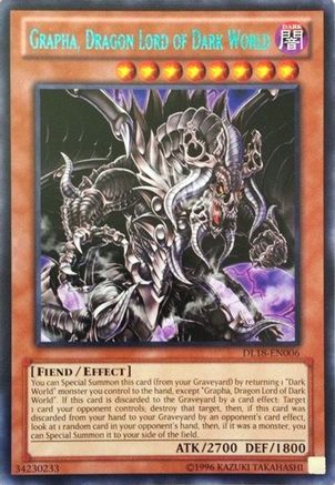 Grapha, Dragon Lord of Dark World (Green) [DL18-EN006] Rare - Trinity Hobby