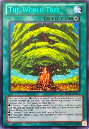 The World Tree (Green) [DL18-EN012] Rare - Trinity Hobby