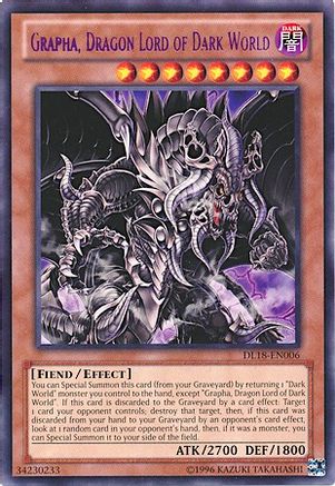 Grapha, Dragon Lord of Dark World (Purple) [DL18-EN006] Rare - Trinity Hobby