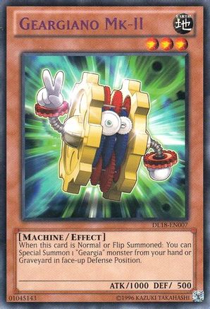 Geargiano Mk-II (Purple) [DL18-EN007] - Duelist League Promo Unlimited - Rare - Trinity Hobby