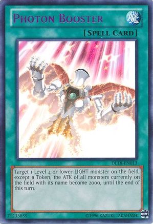 Photon Booster (Purple) [DL18-EN013] - Duelist League Promo Unlimited - Rare - Trinity Hobby