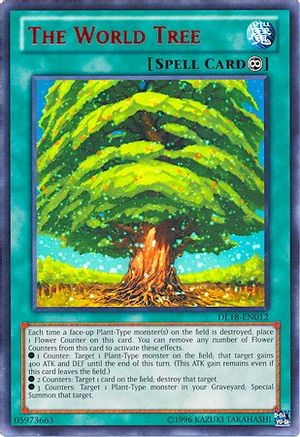 The World Tree (Red) [DL18-EN012] Rare - Trinity Hobby
