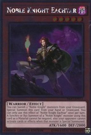 Noble Knight Eachtar [NKRT-EN011] Platinum Rare - Trinity Hobby