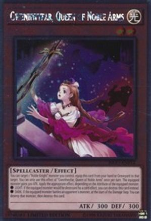 Gwenhwyfar, Queen of Noble Arms [NKRT-EN012] Platinum Rare - Trinity Hobby