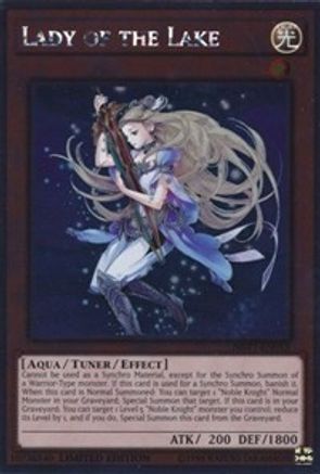 Lady of the Lake [NKRT-EN013] Platinum Rare - Trinity Hobby