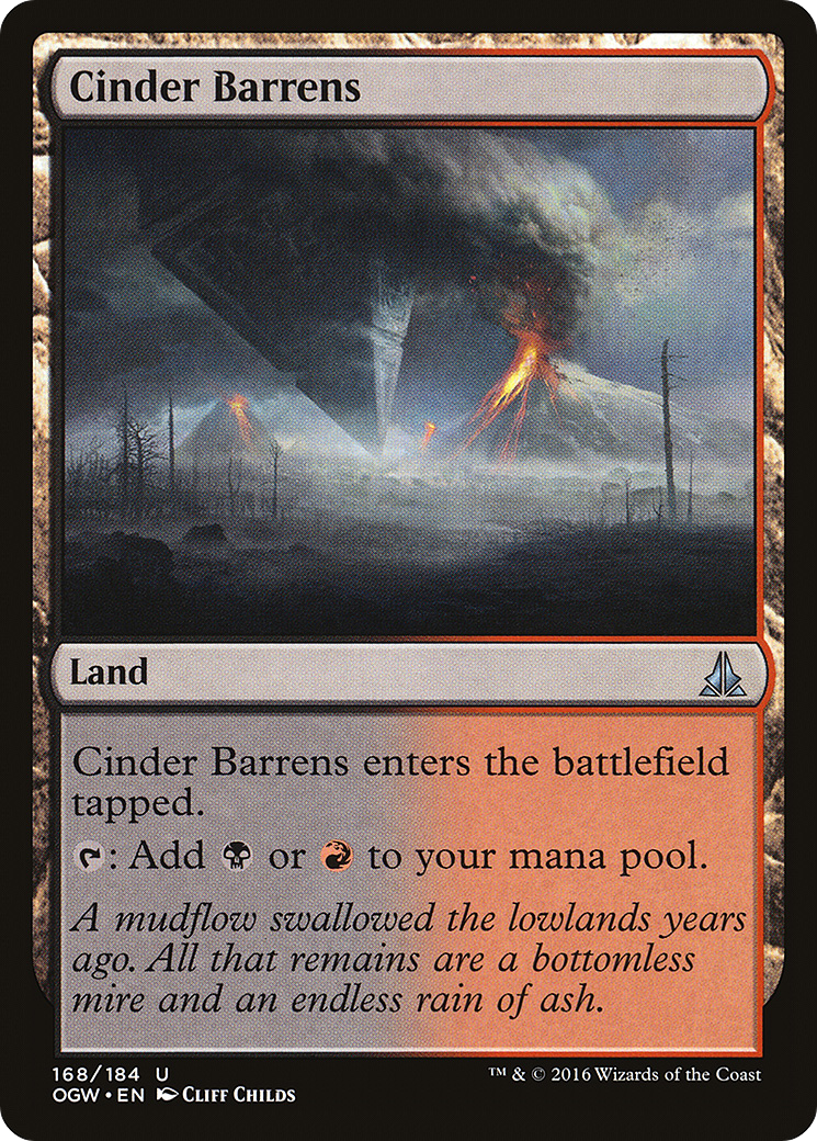Cinder Barrens [Oath of the Gatewatch] - Trinity Hobby