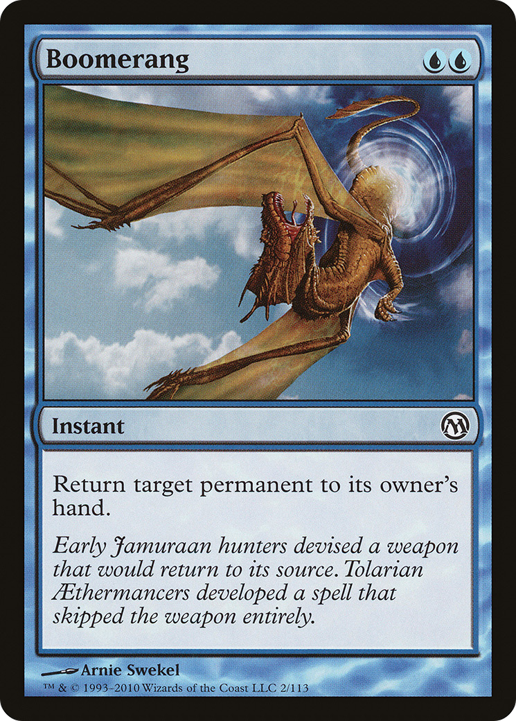 Boomerang [Duels of the Planeswalkers] - Trinity Hobby