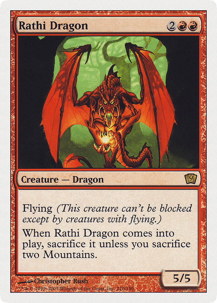 (RU) Rathi Dragon [Ninth Edition] (Foreign Language) - Trinity Hobby