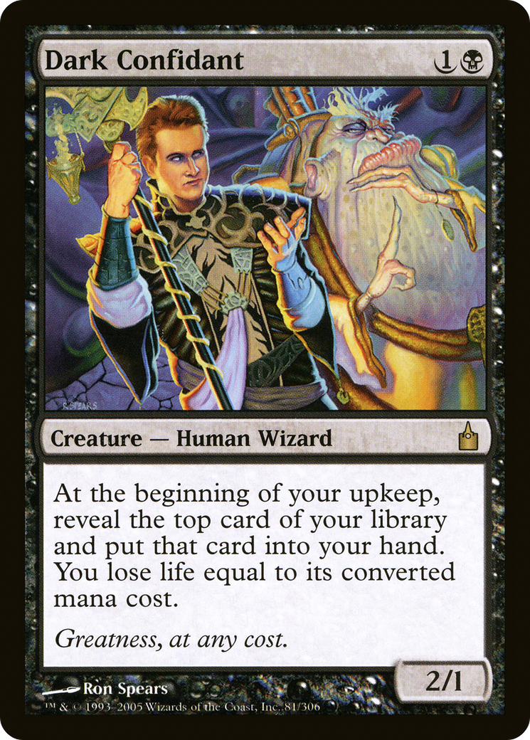 Dark Confidant [Ravnica: City of Guilds] - Trinity Hobby