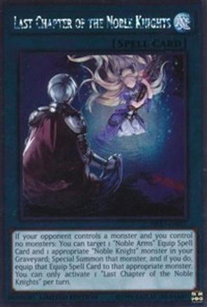 Last Chapter of the Noble Knights [NKRT-EN017] Platinum Rare - Trinity Hobby