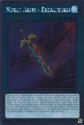 Noble Arms - Excaliburn [NKRT-EN023] Platinum Rare - Trinity Hobby