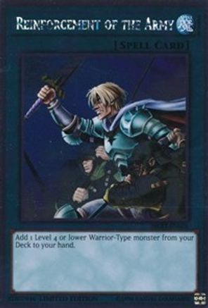 Reinforcement of the Army [NKRT-EN026] Platinum Rare - Trinity Hobby