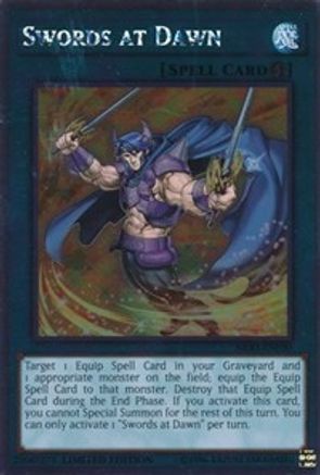 Swords at Dawn [NKRT-EN030] Platinum Rare - Trinity Hobby