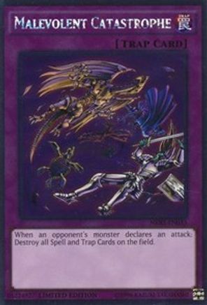 Malevolent Catastrophe [NKRT-EN033] Platinum Rare - Trinity Hobby
