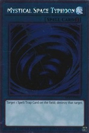 Mystical Space Typhoon [NKRT-EN040] Platinum Rare - Trinity Hobby