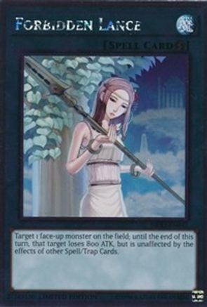 Forbidden Lance [NKRT-EN042] Platinum Rare - Trinity Hobby