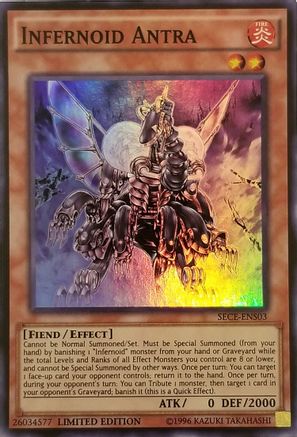 Infernoid Antra [SECE-ENS03] Super Rare - Trinity Hobby