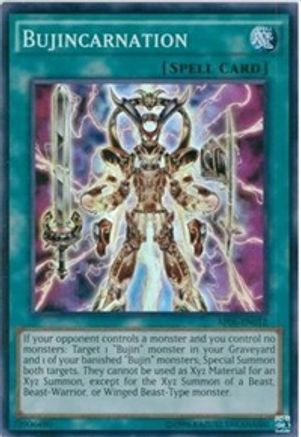 Bujincarnation [AP06-EN012] Super Rare - Trinity Hobby