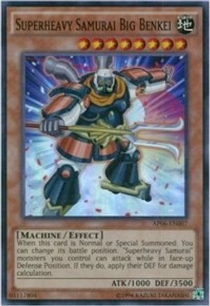 Superheavy Samurai Big Benkei [AP06-EN007] Super Rare - Trinity Hobby