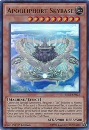 Apoqliphort Skybase [SECE-EN023] Ultra Rare - Trinity Hobby