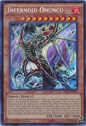 Infernoid Onuncu [SECE-EN019] Secret Rare - Trinity Hobby