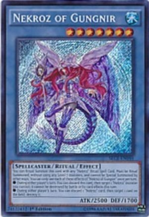 Nekroz of Gungnir [SECE-EN044] Secret Rare - Trinity Hobby