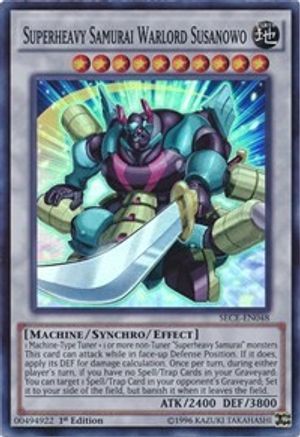 Superheavy Samurai Warlord Susanowo [SECE-EN048] Super Rare - Trinity Hobby
