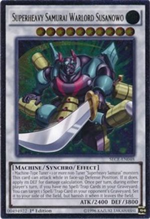 Superheavy Samurai Warlord Susanowo [SECE-EN048] Ultimate Rare - Trinity Hobby