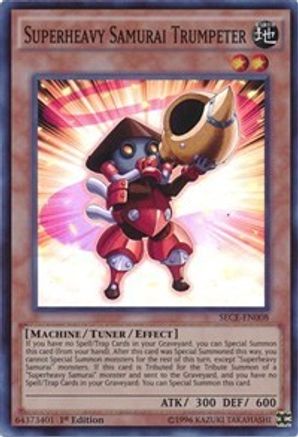 Superheavy Samurai Trumpeter [SECE-EN008] Super Rare - Trinity Hobby
