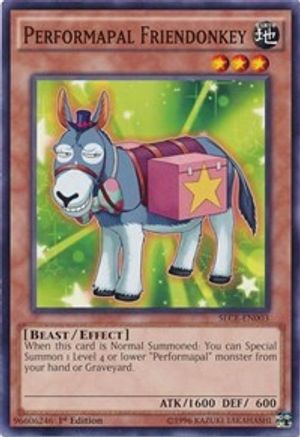 Performapal Friendonkey [SECE-EN003] Common - Trinity Hobby