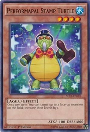 Performapal Stamp Turtle [SECE-EN005] Common - Trinity Hobby