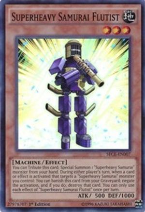 Superheavy Samurai Flutist [SECE-EN007] Super Rare - Trinity Hobby