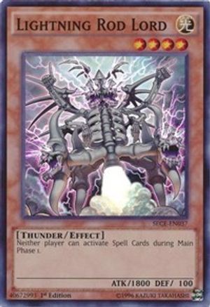 Lightning Rod Lord [SECE-EN037] Super Rare - Trinity Hobby