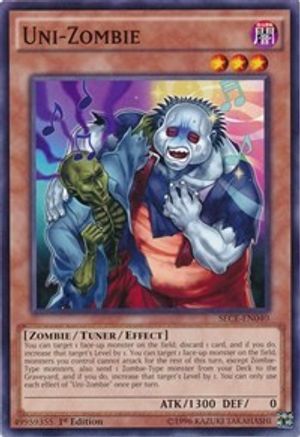 Uni-Zombie [SECE-EN040] Common - Trinity Hobby