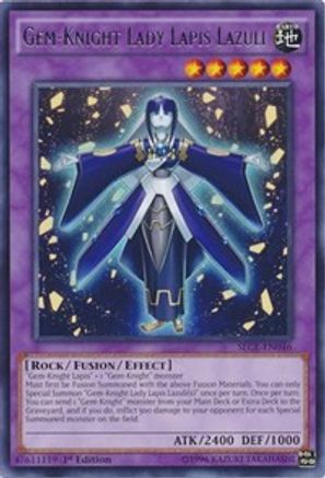Gem-Knight Lady Lapis Lazuli [SECE-EN046] Rare - Trinity Hobby