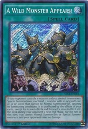 A Wild Monster Appears! [SECE-EN064] Secret Rare - Trinity Hobby