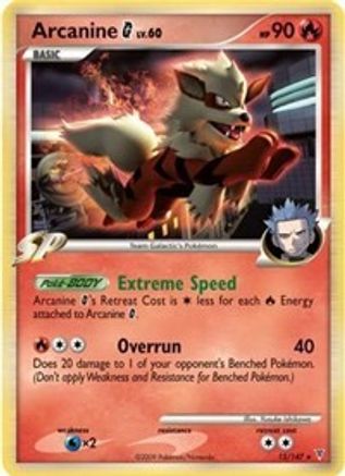 Arcanine G (15/147) (Theme Deck Exclusive) [Platinum: Supreme Victors] - Trinity Hobby