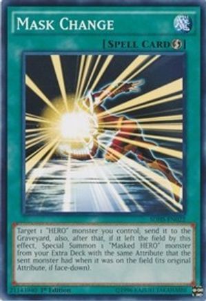 Mask Change [SDHS-EN022] Common - Trinity Hobby