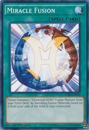 Miracle Fusion [SDHS-EN024] Common - Trinity Hobby