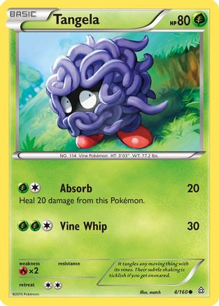 Tangela (4/160) [XY: Primal Clash] - Trinity Hobby