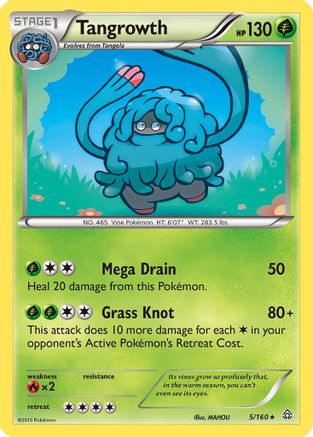 Tangrowth (5/160) [XY: Primal Clash] - Trinity Hobby