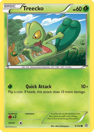 Treecko (6/160) [XY: Primal Clash] - Trinity Hobby