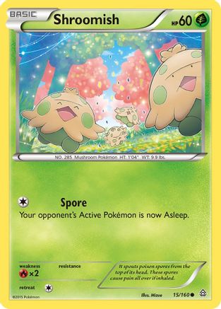 Shroomish (15/160) [XY: Primal Clash] - Trinity Hobby