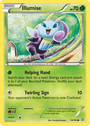 Illumise (18/160) [XY: Primal Clash] - Trinity Hobby