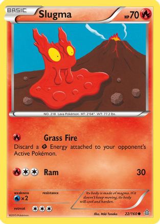 Slugma (22/160) [XY: Primal Clash] - Trinity Hobby
