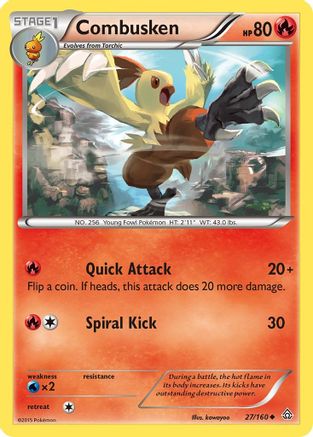 Combusken (27/160) [XY: Primal Clash] - Trinity Hobby