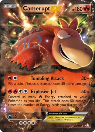 Camerupt EX (29/160) [XY: Primal Clash] - Trinity Hobby